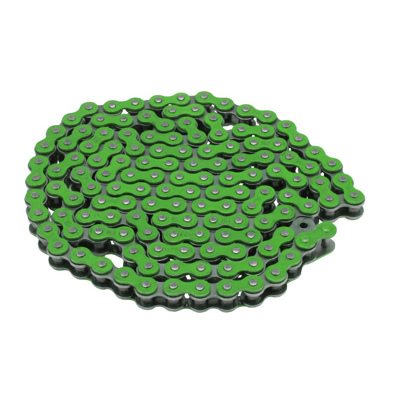 Chaîne Voca Racing MOTO 420 RENFORCE COULEUR VERT 136